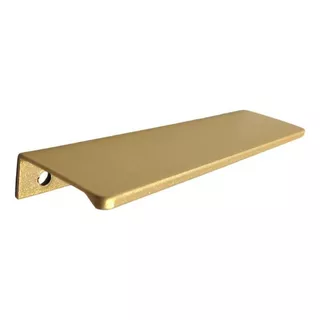 04 Puxador Para Móveis Slim 8015 128mm Dourado