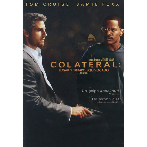 Colateral Tom Cruise Pelicula Dvd