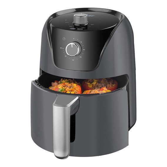 Freidora De Aire Oster Bioceramic Sin Aceite 4lt Air Fryer Color Negro 110V