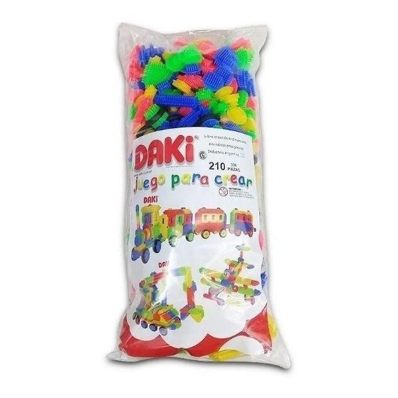 Daki 210 Bloques Ruedas Y Caras Juego 336 Piezas 