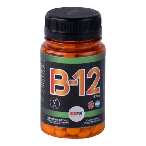 Vitamina B 12 500 Mcg Be Positive Apto Vegano 100 Tabletas