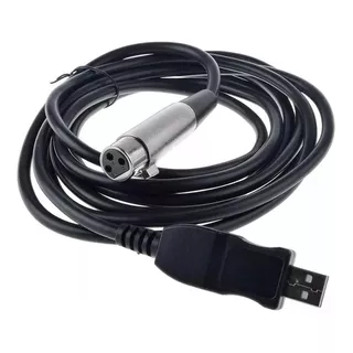 Cable Usb A Canon 3 Mts Microfono A  Pc Audio Notebook