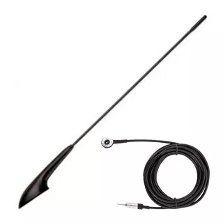 Antena De Teto C/ Cabo Para Fiat Palio Siena Strada Novo Uno