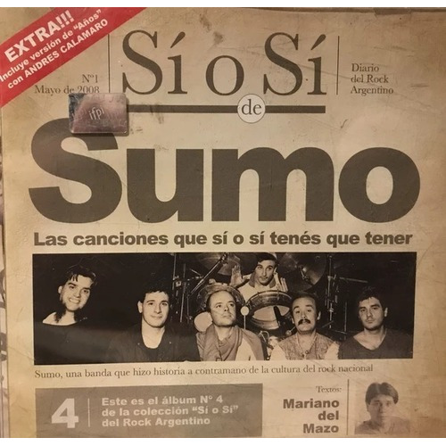 Sumo Si O Si Diario Del Rock Argentino Cd