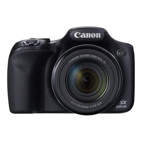 Canon Indústria de Manaus ltda Canon SX530 HS 9779b010 ba compacta avanzada color  negro 