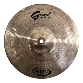 Prato De Bateria Orion Groove Splash 10'' Gx10sp - B10 Cor Bronze