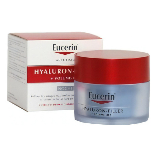 Crema de Noche Eucerin Hyaluron Filler+Volume Lift para todo tipo de piel de 50mL