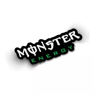 Monster Energy Sticker Vinil Adhesivo Auto Pegatina 20cm