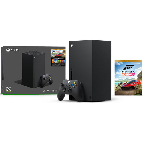 Consola Xbox Series X + Forza Horizon 5 Bundle Negro