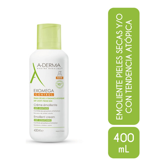 Crema A-derma Exomega Control Emoliente X 400ml