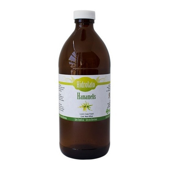 Hidrolato De Hamamelis Orgánico- Astringente-500ml