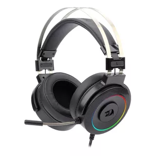 Auriculares Gamer Redragon Lamia Rgb H320rgb Negro Con Luz  Rgb Led