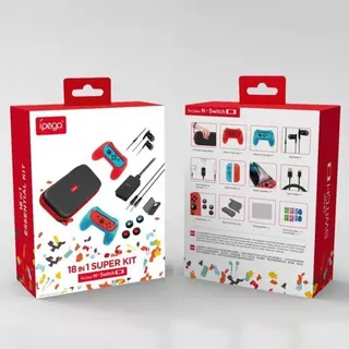 Kit Acessórios Nintendo Super Pack Switch 18 In 1 Ipega