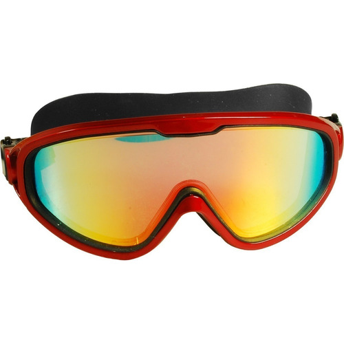 Goggles Natacion Adulto Escualo Modelo Iron Rojo