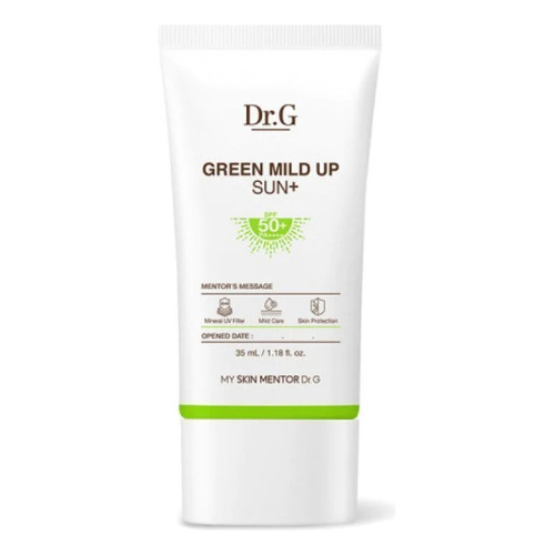 Dr. G Green Mild Up Sun Plus 50ml Spf 50+ Pa ++++ K Beauty