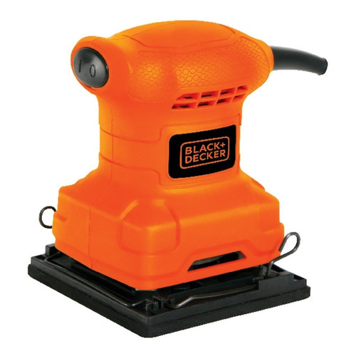 Lijadora  profesional  orbital Black+Decker BS200  naranja 60Hz 200W 120V