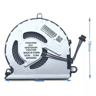 Ventilador Fan Hp 15-au 15-au177nz  15-au176na  15-au176nz