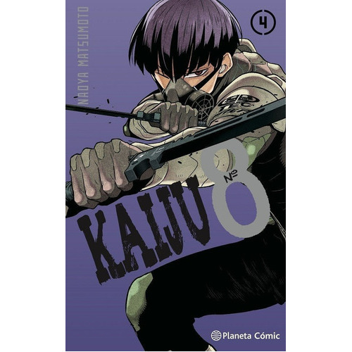 Kaiju 8, De Naoya Matsumoto., Vol. 4. Editorial Planeta Comic, Tapa Blanda En Español, 2022