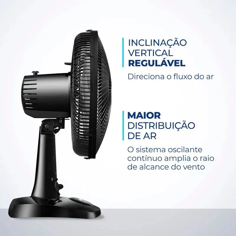 Ventilador de Mesa 30cm Super Power, Mondial, 60W 127v - Imagem 5