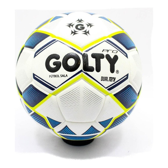 Balon Futbol Sala Golty Pro Dualtech-azul Color Azul