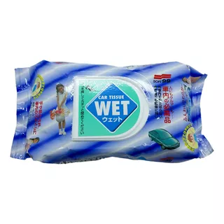 Lenço Antibactericida Automotivo Wet Tissue 80fls Soft99