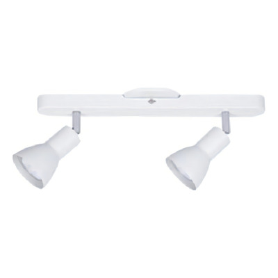 Aplique Pared Interior 2 Luces Gu10 Promo Apto Lamparas Led Color Blanco