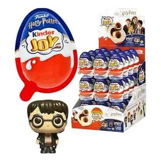 Kit 16 Kinder Joy Ferrero Chocolate Cremoso Harry Potter