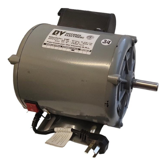 Motor Hormigonera Trompito Hasta 130l 3/4hp Dv 