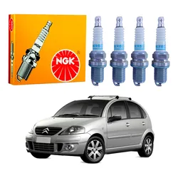  Jogo 4 Velas Original Ngk C3 1.4 2003 A 2012