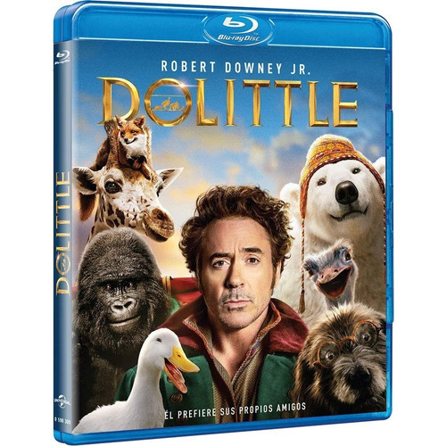 Dolittle Blu Ray Robert Downey Jr Película Nuevo