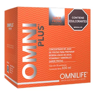 Omniplus Caja Con 30 Sobres, Contenido Neto 600 Ml.