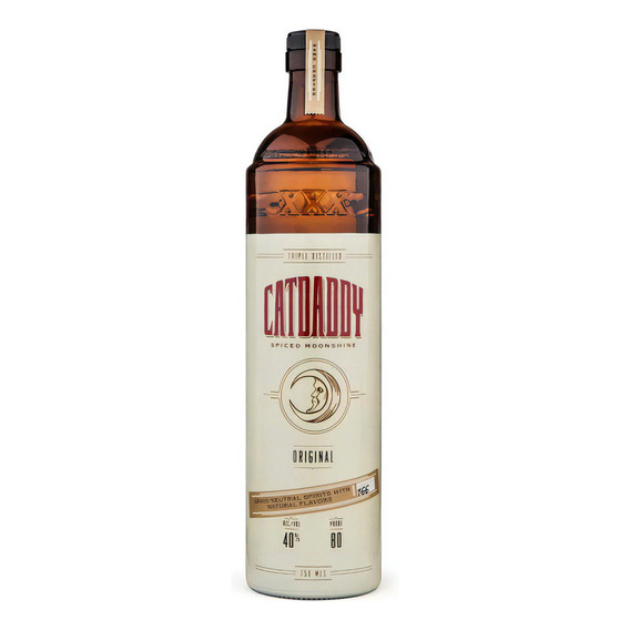 Whiskey Catdaddy 750cc Triple Destilado Moonshine Bajativo