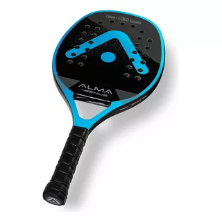 Raquete Beach Tennis Carbono 3k Skagen Azul Alma Genius