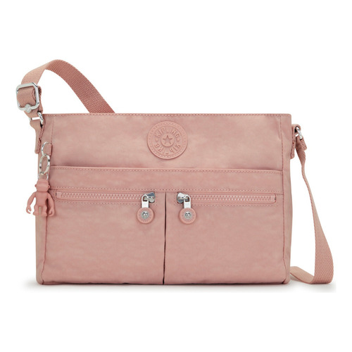 Bolsa Crossbody Kipling Ki352529v Diseño Liso  Tender Rose