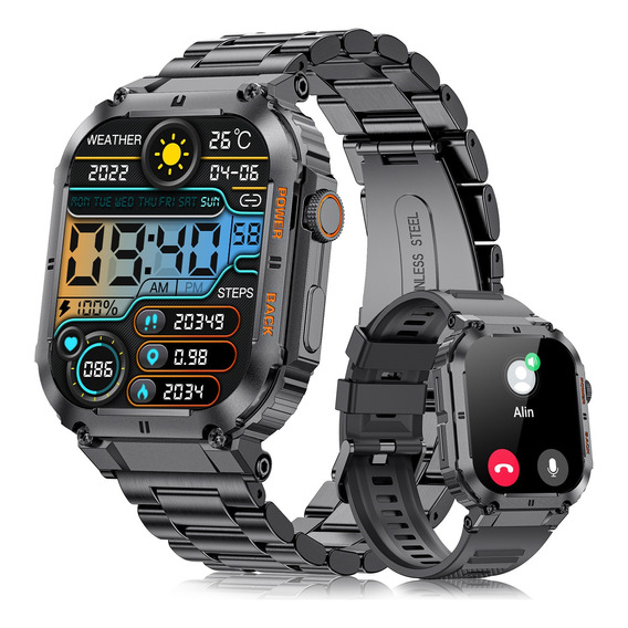 Smartwatch Hombres Relojes Inteligente Sport Bluetooth Call