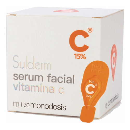 Serum Vitamina C (monodosis) Sulderm Tipo De Piel Todo Tipo de piel Todo tipo de piel