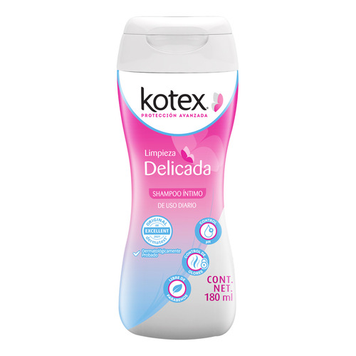 Shampoo Intimo Kotex 180ml