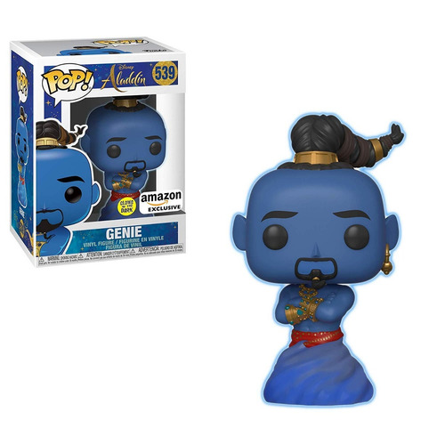 Genio Aladdin Funko Pop Exclusivo Brilla En La Oscuridad