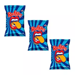 Batata Ruffles Original 17g - Elma Chips Cx C/ 120 Un