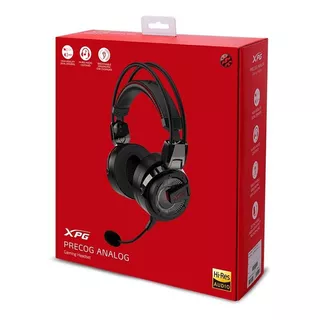 Audífono Gamer Xpg Precog Analog Color Black