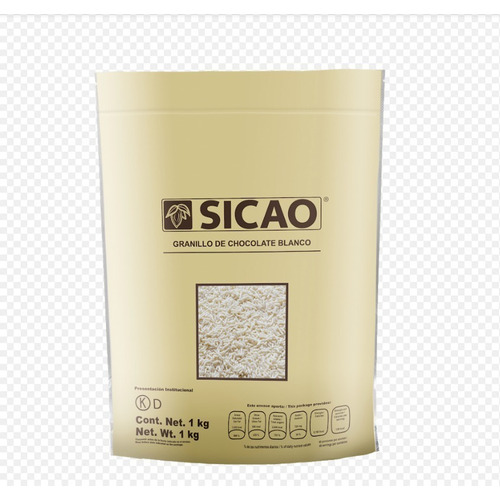 Granillo De Chocolate Blanco Sicao 1 Kg