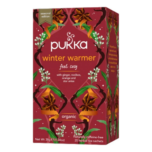 Pukka · Winter Warmer - Rooibos, Naranja, Melissa