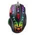 Mouse De Juego Gamer 6400 Dpi Con Luces 7 Botones Color Negro
