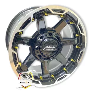 Kit 2 Rines 17x9 6-114/130 P/toyota Hiace Nueva Linea Np300