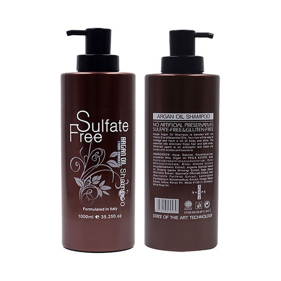  Shampoo Y Acondicionador Sulfate Free X 1000 Ml. Morocco