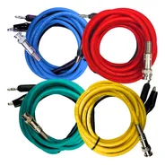 Cabos Coloridos Para Osciloscópio New Tecnoscópio