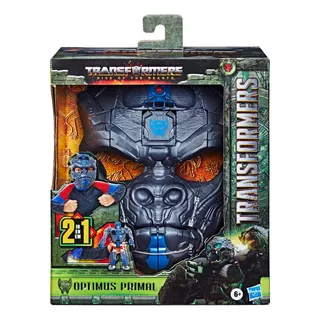 Máscara Transformers 2 Em 1 Optimus Primal F4650 Hasbro