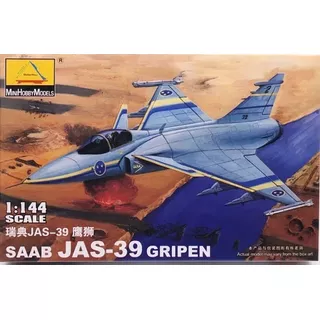 Aviao De Montar, Mini Hobby Models, Saab Jas-39 Gripen 1:144