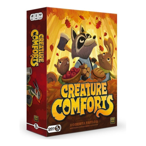 Creature Comforts Juego De Mesa En Español - Gen X Games