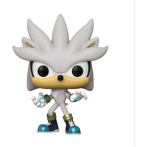 Figura De Acción Sonic The Hedgehog Silver De Funko Pop! Games